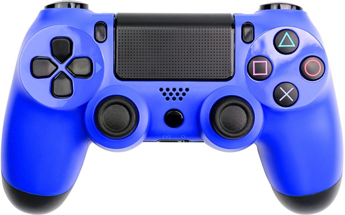 PS4 Wireless Dualshock Controller - Bluetooth Draadloze Controller - Blauw